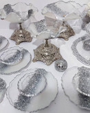 میوه خوری سفید نقره ای