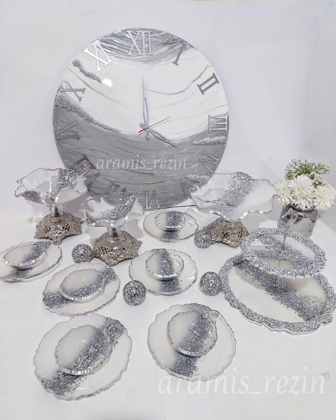 سرویس پذیرایی لوکس جذاب رزینی