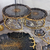 استند مزه مشکی طلایی رزینی کیک خوری شیک