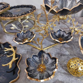 اردوخوری لوکس و جذاب مشکی طلایی