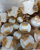 ظروف جهیزیه سفید طلایی