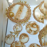 کیک خوری طلایی سفید بابونه رزینی