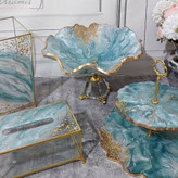 ظروف رزینی فیروزه ای