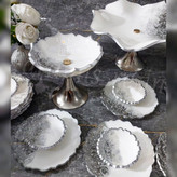 ظروف رزینی سفید. نقره ای